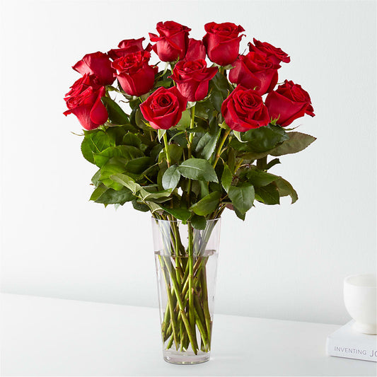 Long Stem Red Rose Bouquet – Brownsville Premiere Florist, Brooklyn NY
