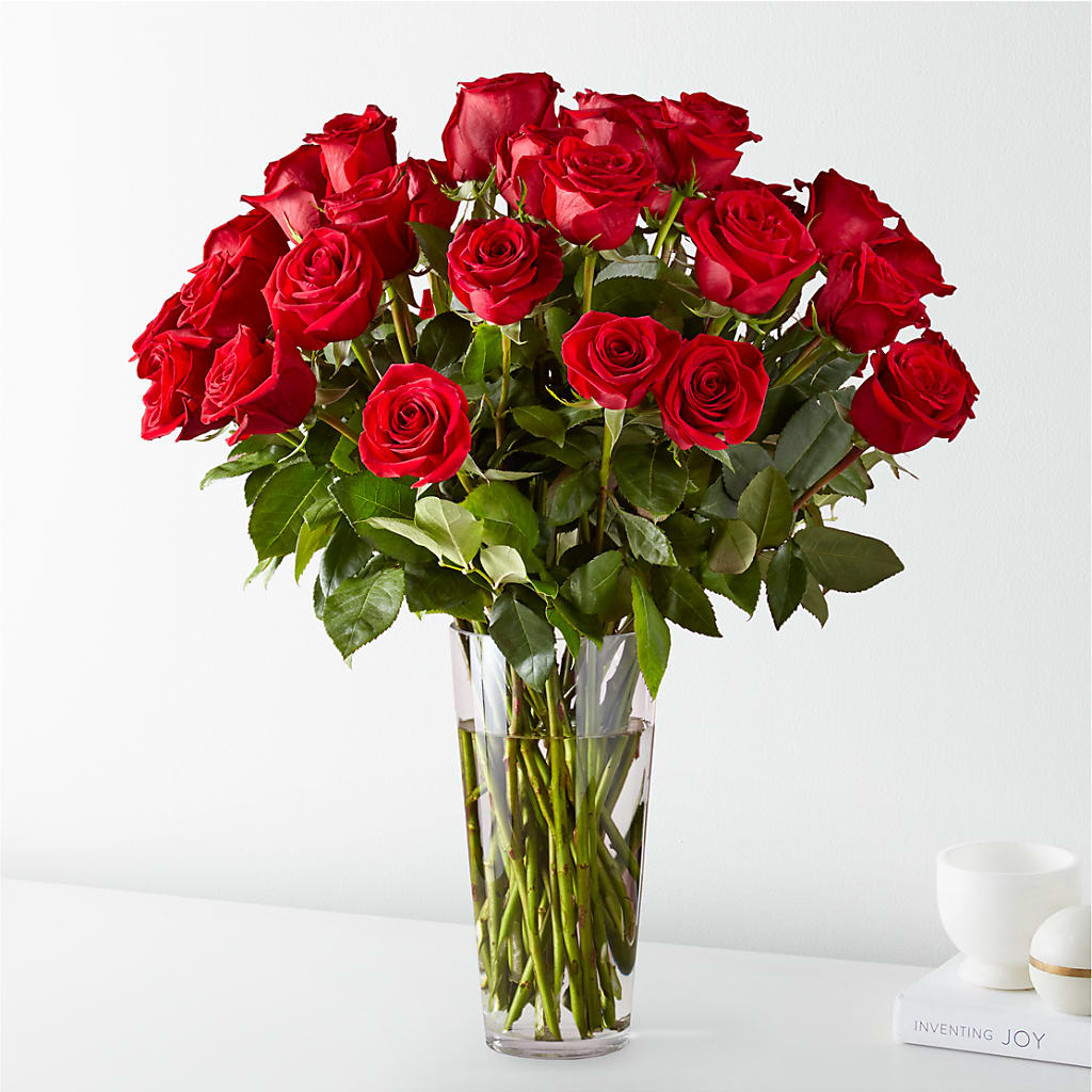Long Stem Red Rose Bouquet – Brownsville Premiere Florist, Brooklyn NY