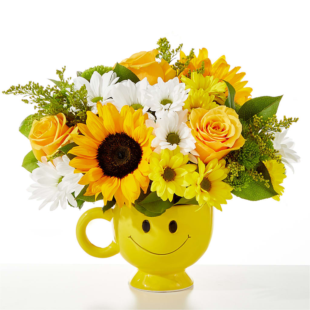 Be Happy Bouquet – Brownsville Premiere Florist, Brooklyn NY