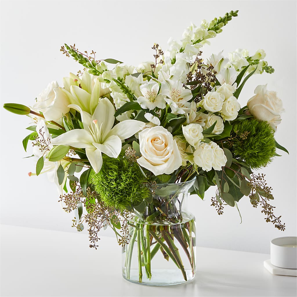 Fresh Linen Bouquet – Brownsville Premiere Florist, Brooklyn NY