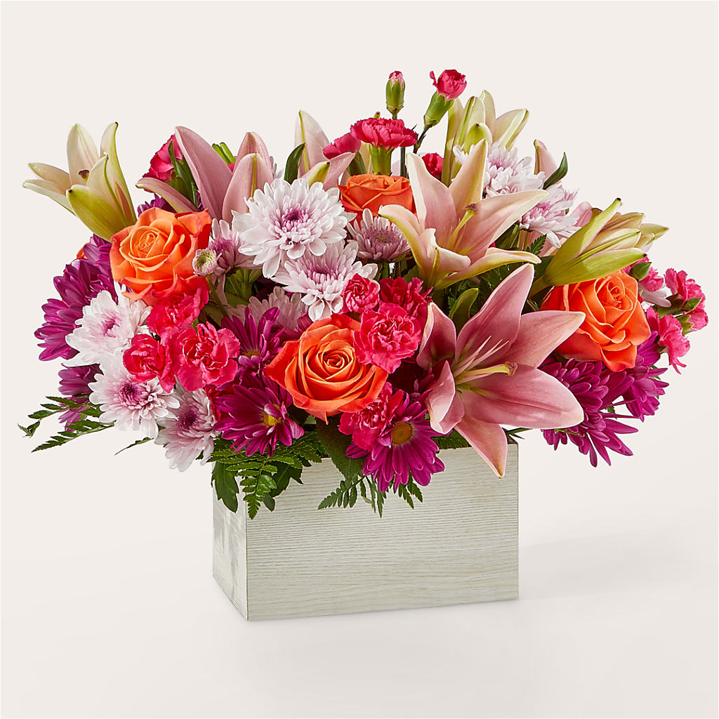 Light of My Life Box Bouquet – Brownsville Premiere Florist, Brooklyn NY