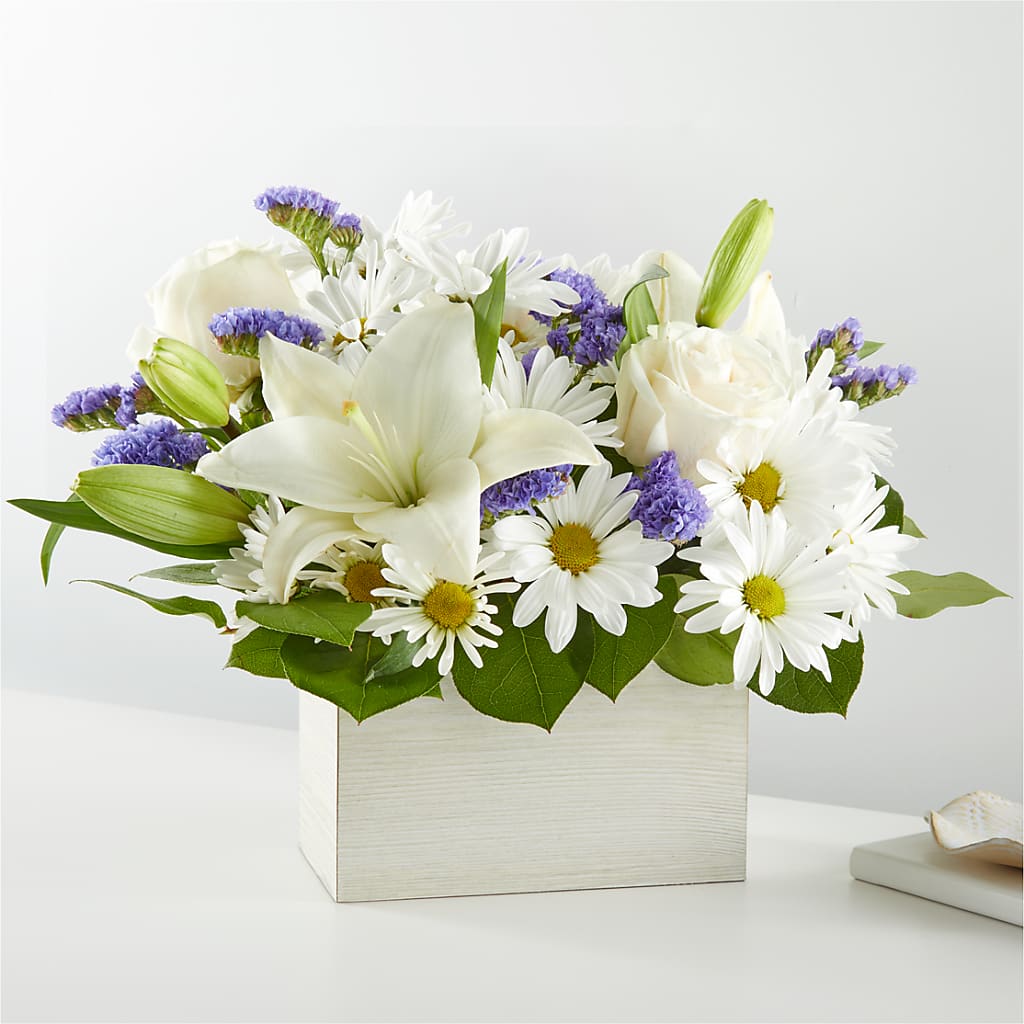 Beyond Blue Box Bouquet – Brownsville Premiere Florist, Brooklyn NY
