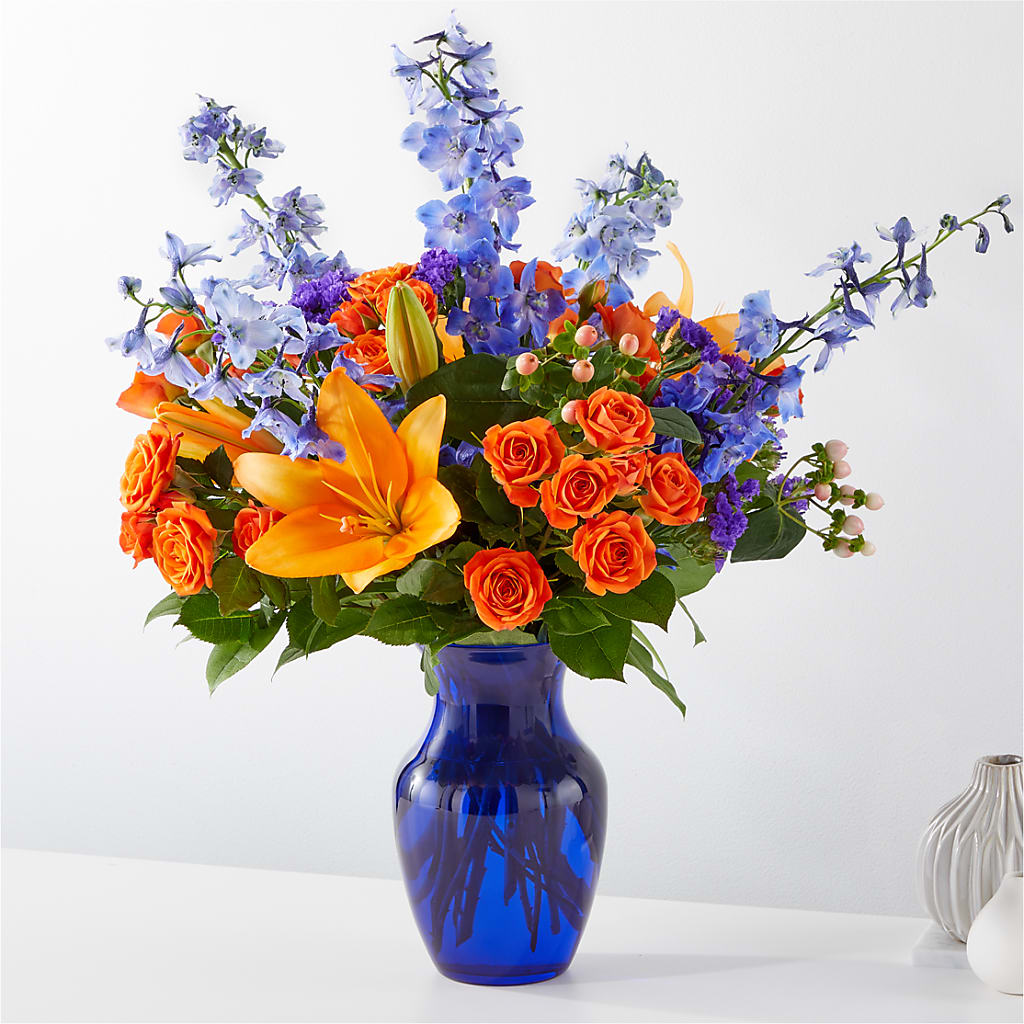 Radiant Citrus Bouquet – Brownsville Premiere Florist, Brooklyn NY