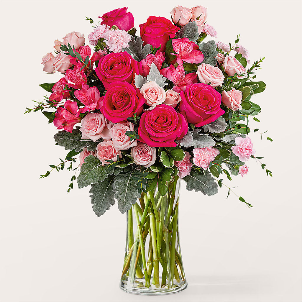 Tickled Pink Bouquet – Brownsville Premiere Florist, Brooklyn NY