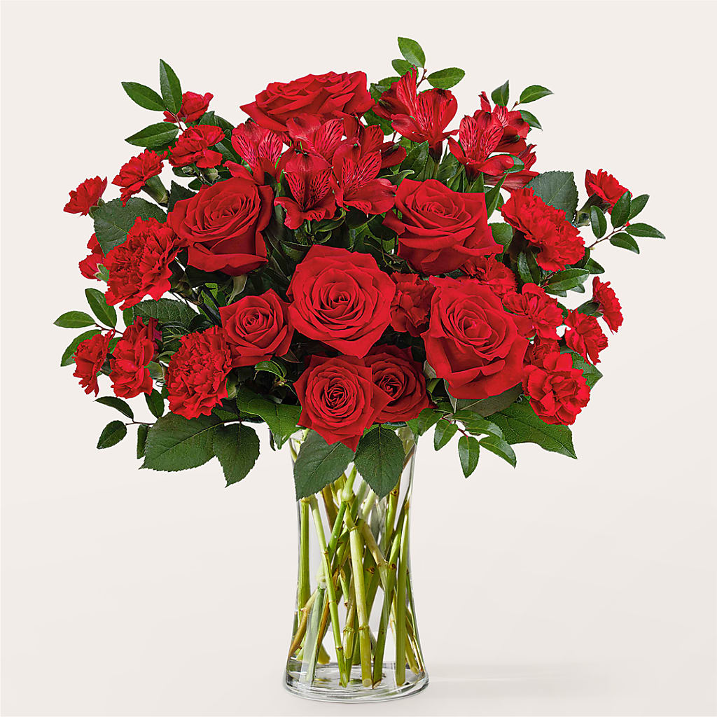 Brilliant Ruby Bouquet – Brownsville Premiere Florist, Brooklyn NY