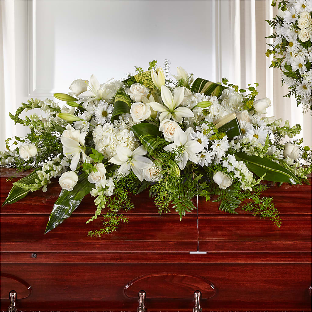 Abundance Casket Spray – Brownsville Premiere Florist, Brooklyn NY