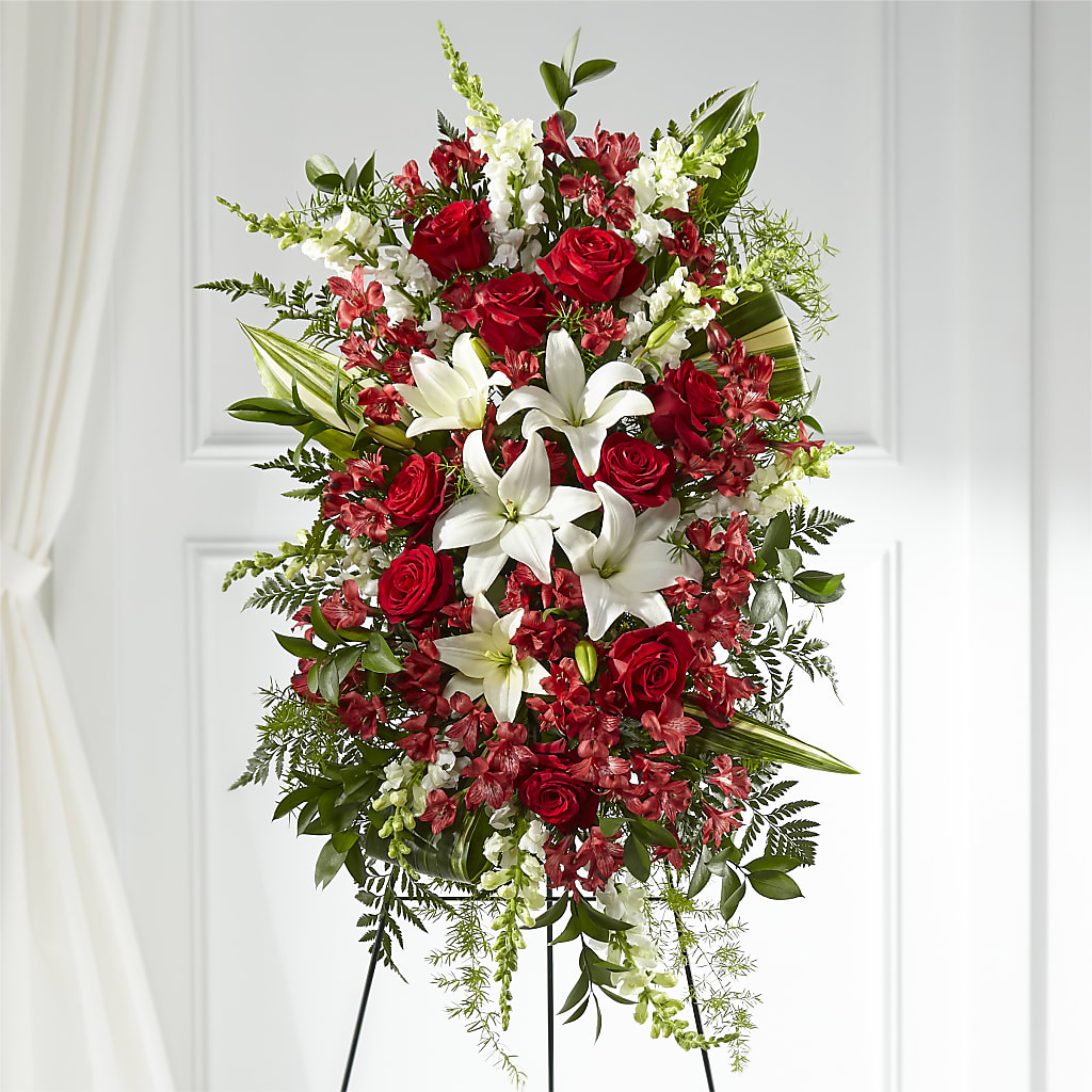 Everlasting Memory Standing Spray – Brownsville Premiere Florist, Brooklyn NY