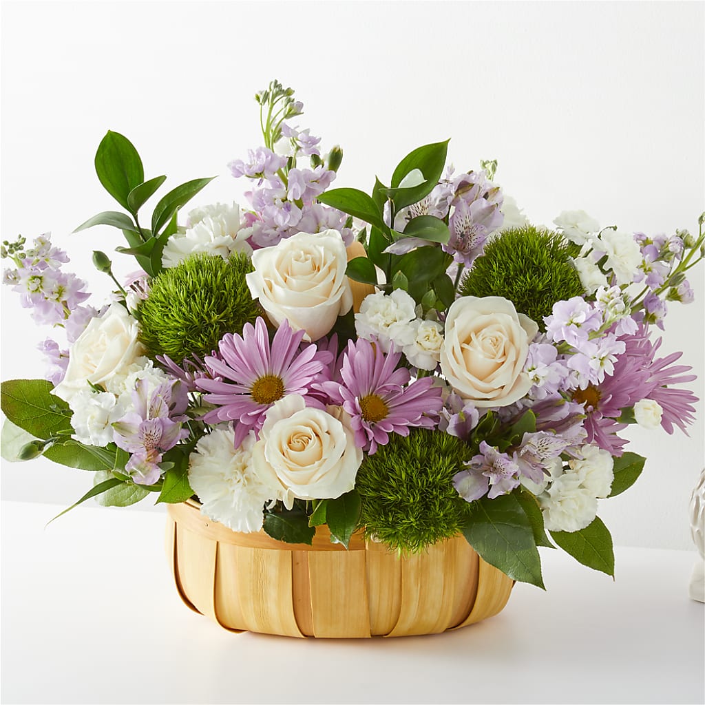 Peace & Love Basket – Brownsville Premiere Florist, Brooklyn NY