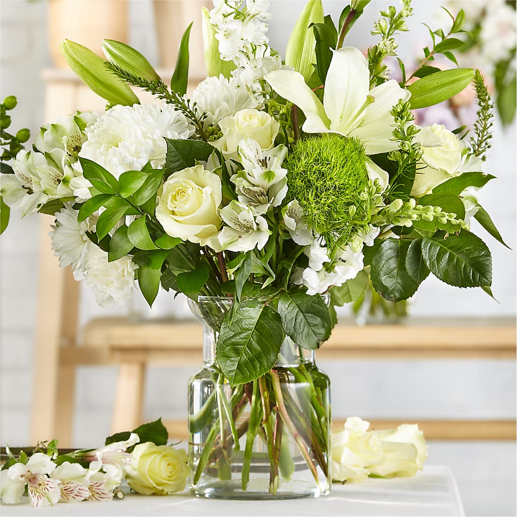 Classic Ivory – A Florist Original – Brownsville Premiere Florist, Brooklyn NY