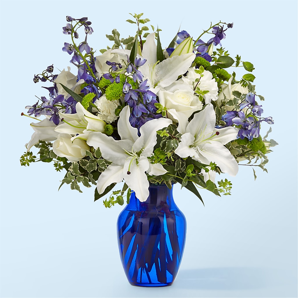 Santorini Bouquet – Brownsville Premiere Florist, Brooklyn NY