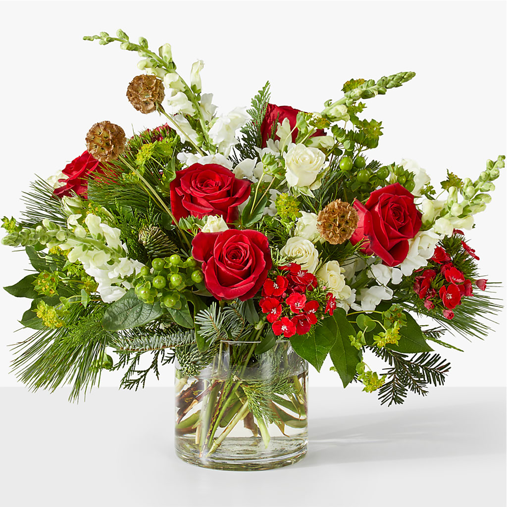 Deck the Halls Bouquet – Brownsville Premiere Florist, Brooklyn NY