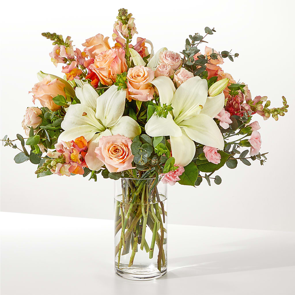 Grapefruit Splash Bouquet – Brownsville Premiere Florist, Brooklyn NY