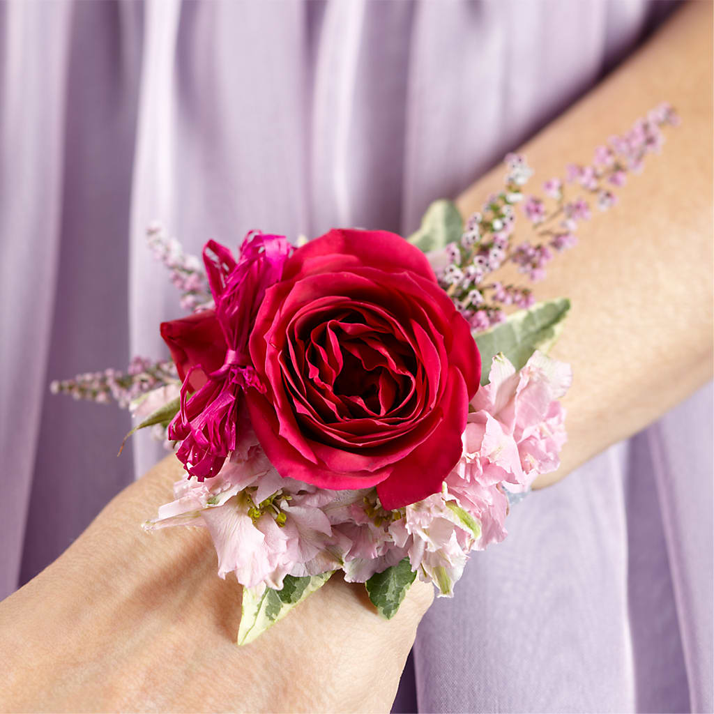 Rose Charm Corsage – Brownsville Premiere Florist, Brooklyn NY