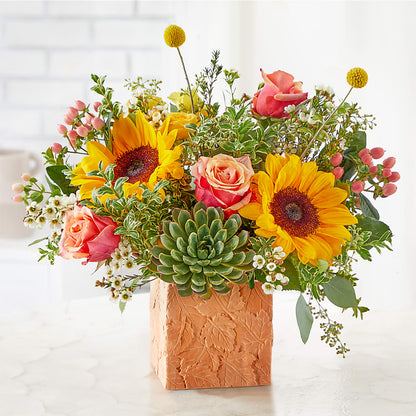 Sunflower Season Bouquet –  Brownsville Premiere Florist, Brooklyn NY