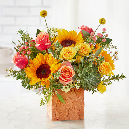 Sunflower Season Bouquet –  Brownsville Premiere Florist, Brooklyn NY