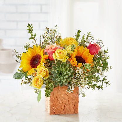 Sunflower Season Bouquet –  Brownsville Premiere Florist, Brooklyn NY