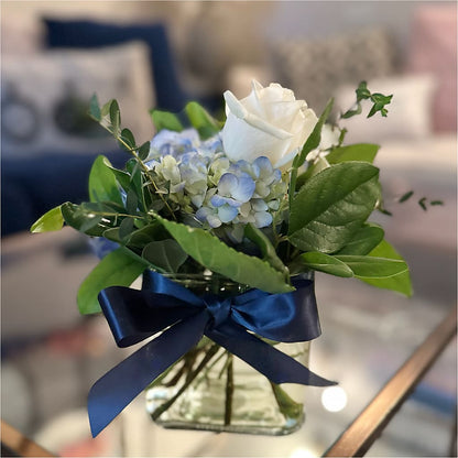 Sky Blue Delight Bouquet –  Brownsville Premiere Florist, Brooklyn NY