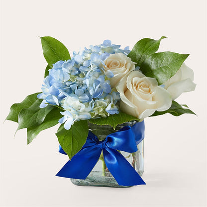 Sky Blue Delight Bouquet –  Brownsville Premiere Florist, Brooklyn NY