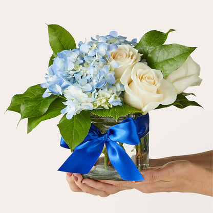 Sky Blue Delight Bouquet –  Brownsville Premiere Florist, Brooklyn NY