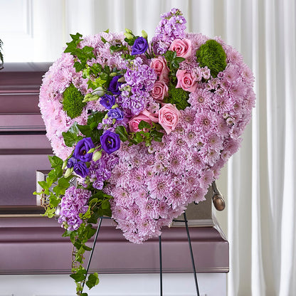 Treasured Love Standing Heart –  Brownsville Premiere Florist, Brooklyn NY