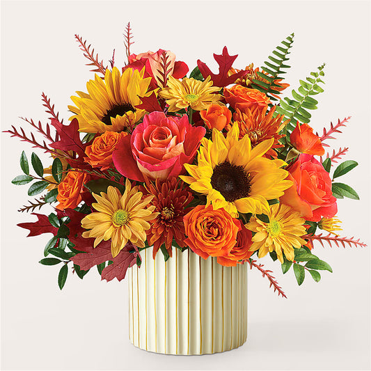Fall Campfire Bouquet –  Brownsville Premiere Florist, Brooklyn NY